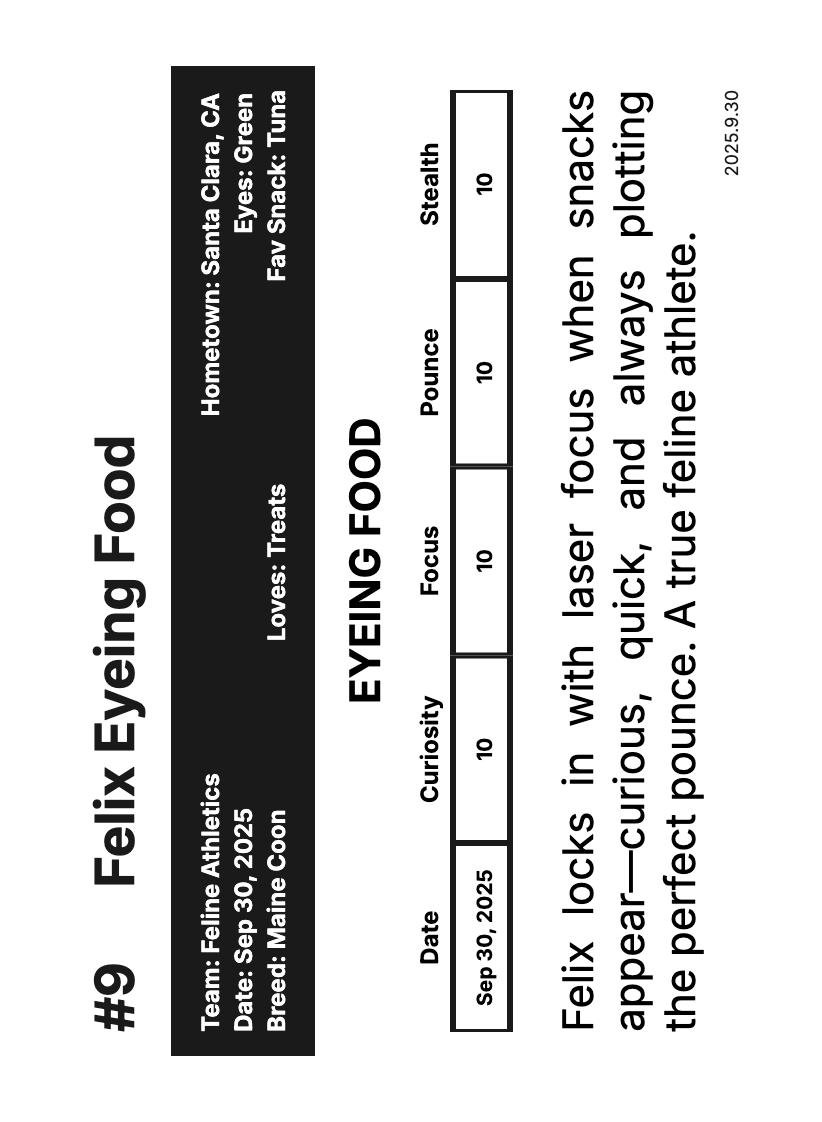 Custom Trading Card | "Essential"