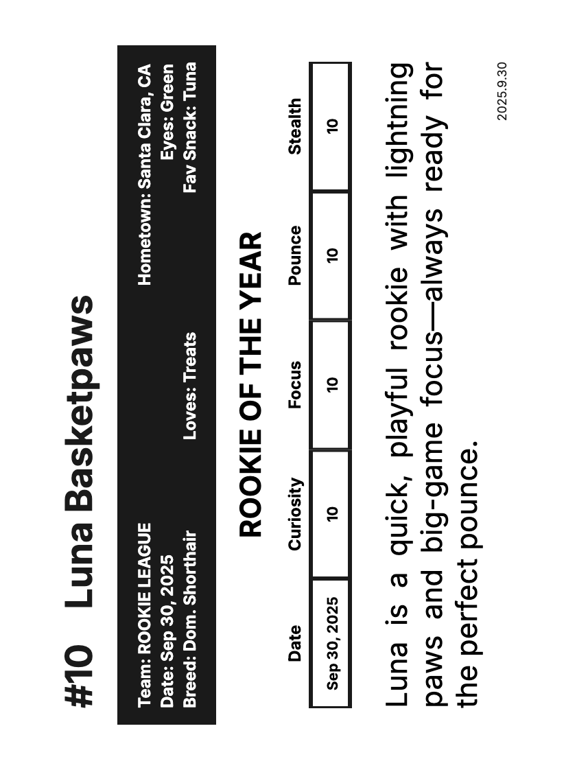 Custom Trading Card | "Vintage"