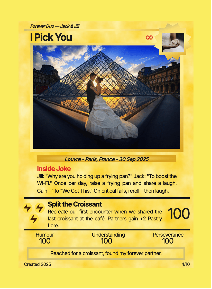 "Evolution" (For Partner) (Yellow) - For Partner preview