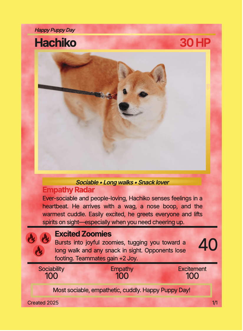 "Battle" (For Pet Lover) (Red) - For Pet Lover preview