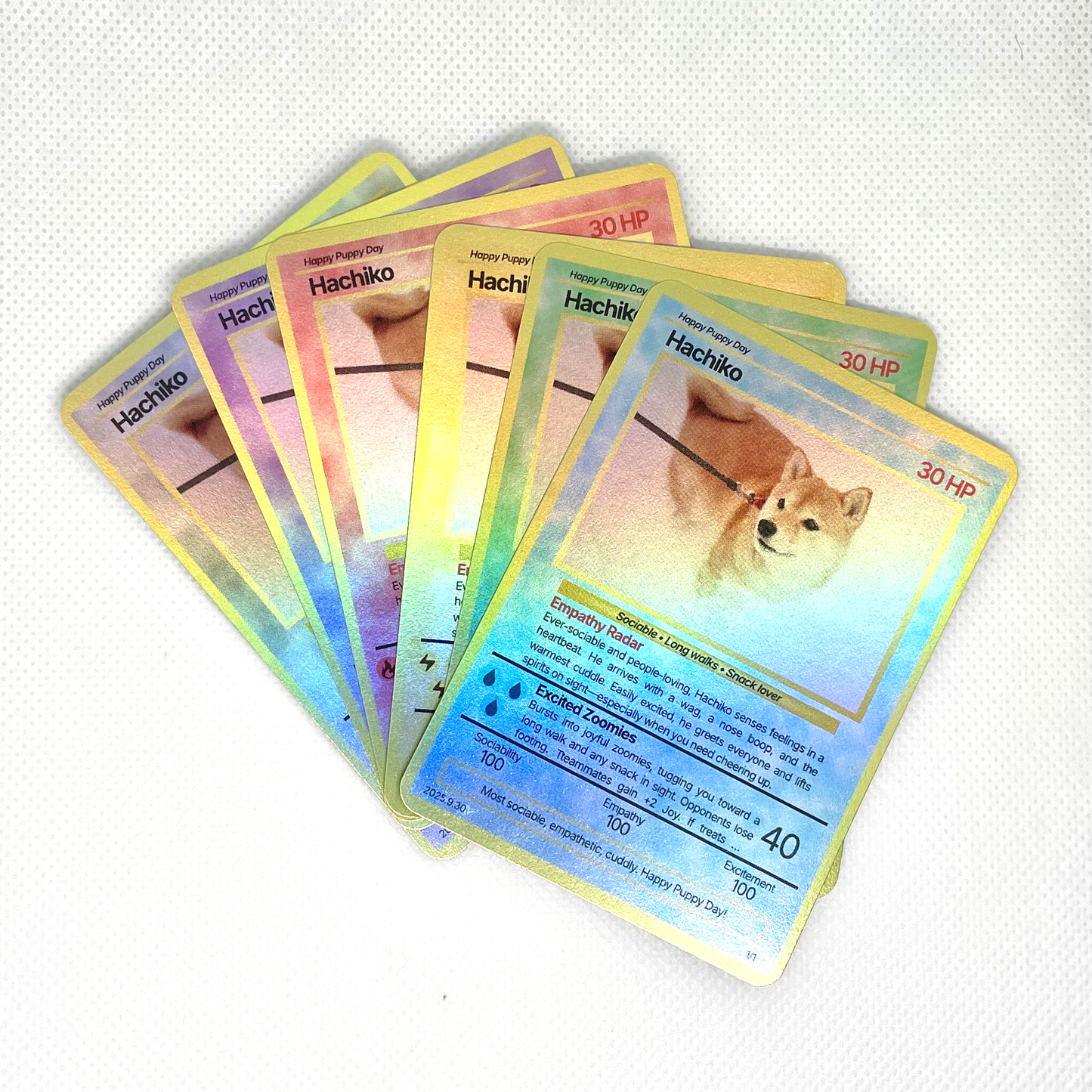 Foil Finish Upgrade (Minimum 5x Cards)