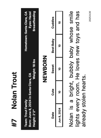 Custom Trading Card | "Legacy"