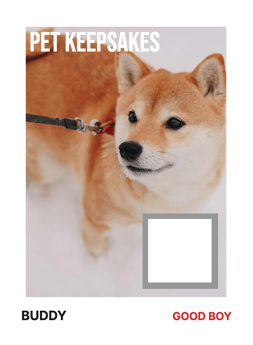 "Commemorate" (Right-Side) — 2-Card Bundle - For Pet Lover preview