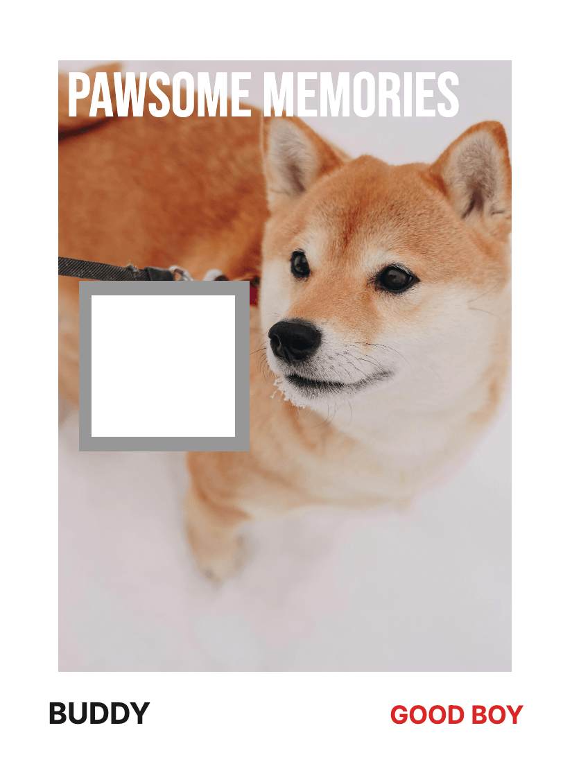 "Commemorate" (Center) — 2-Card Bundle - For Pet Lover preview