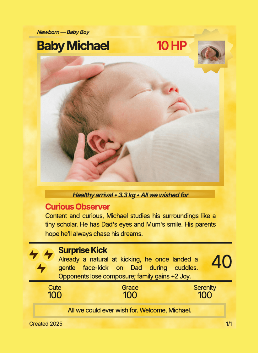 "Evolution" (For Parent) (Yellow) - For Parent preview