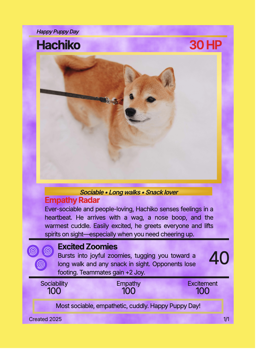 "Battle" (For Pet Lover) (Purple) - For Pet Lover preview