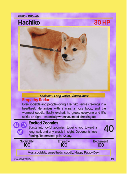 "Battle" (For Pet Lover) (Purple) - For Pet Lover preview