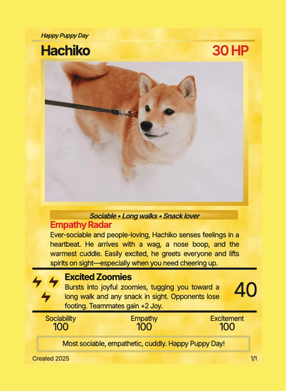 "Battle" (For Pet Lover) (Yellow) - For Pet Lover preview