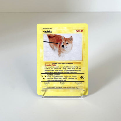"Battle" (For Pet Lover) (Yellow) photo 1 #fp:077b5523dc8587de #kind:real #var:TCG-002-front-dog-yellow