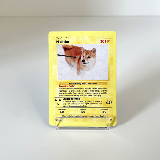 "Battle" (For Pet Lover) (Yellow) photo 1 #fp:077b5523dc8587de #kind:real #var:TCG-002-front-dog-yellow