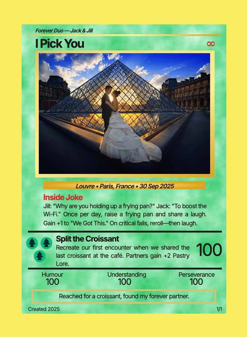 "Battle" (For Partner) (Green) - For Partner preview