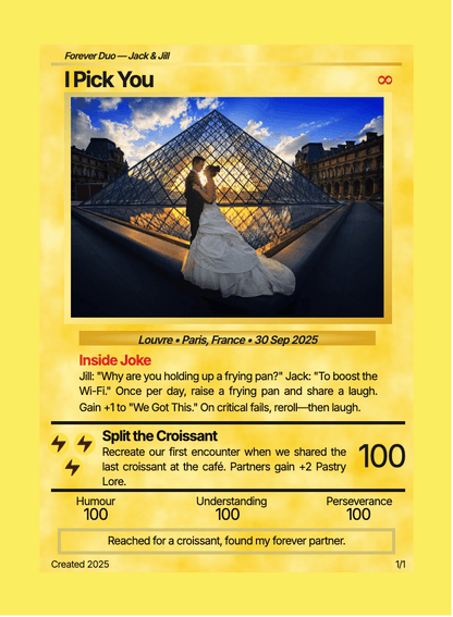 "Battle" (For Partner) (Yellow) - For Partner preview