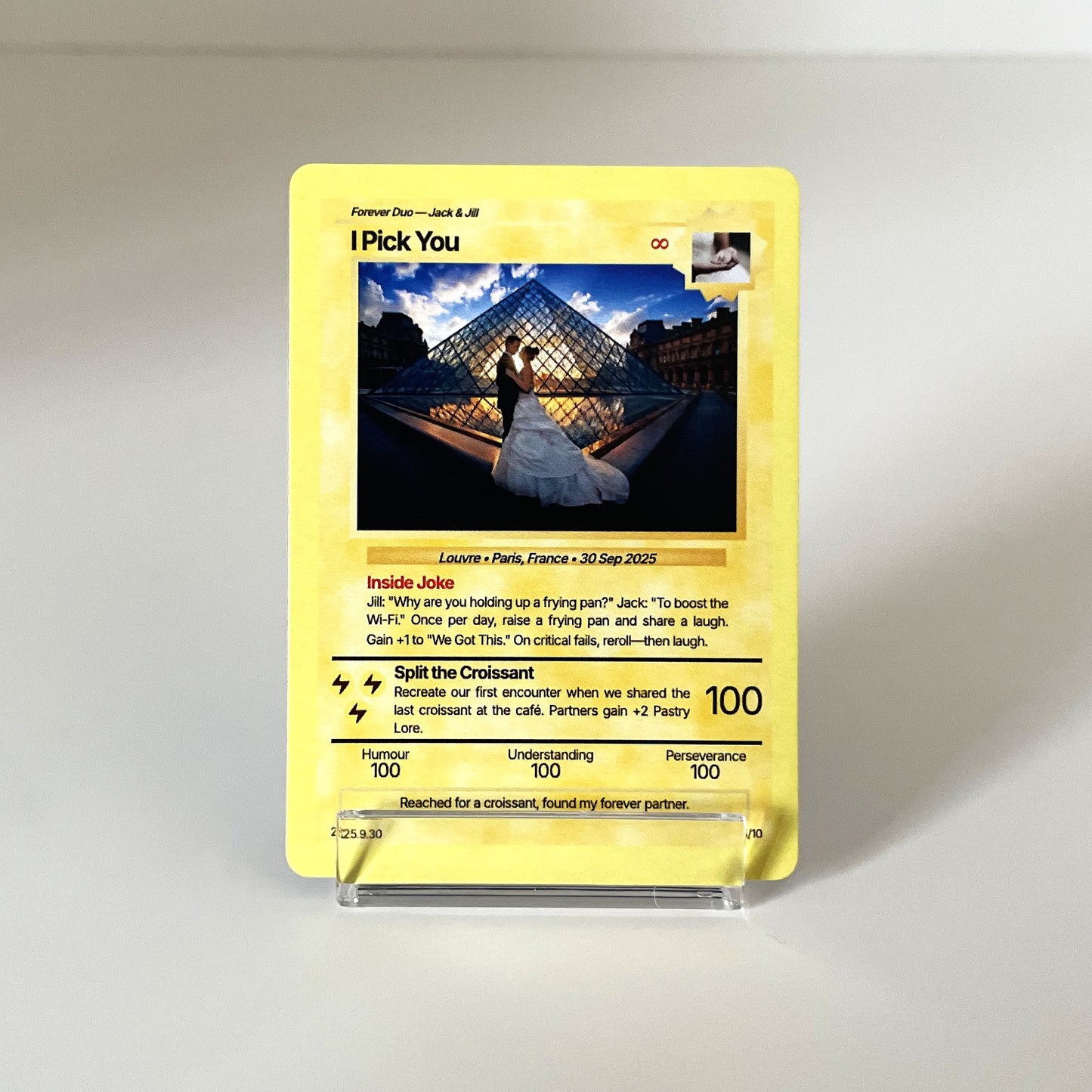 "Evolution" (For Partner) (Yellow) photo 2 #fp:1d6e74be5f4a1985 #var:TCG-001-front-wedding-yellow