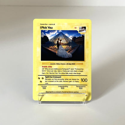 "Evolution" (For Partner) (Yellow) photo 2 #fp:1d6e74be5f4a1985 #var:TCG-001-front-wedding-yellow