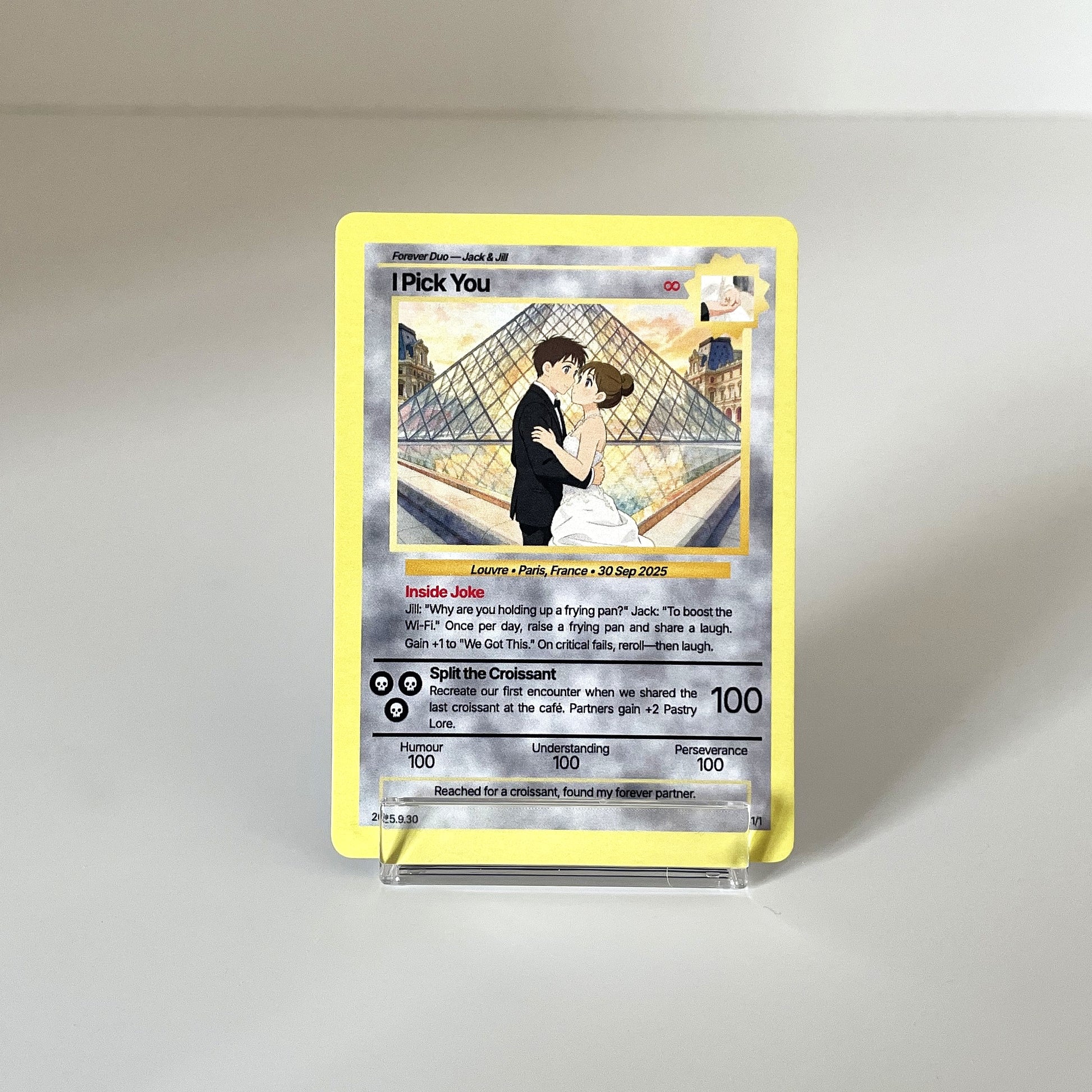 "Evolution" (For Partner) (Black) photo 1 #fp:3cf4e35f77529bff #kind:rendered #var:TCG-001-front-wedding-black