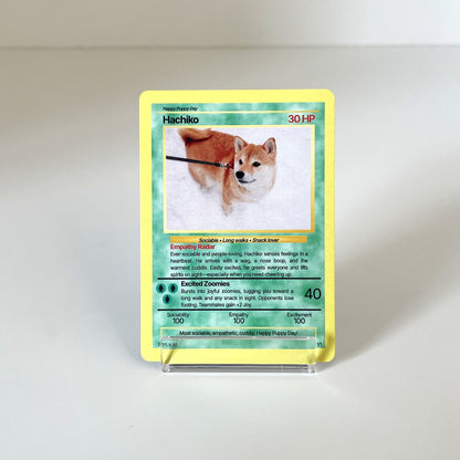 "Battle" (For Pet Lover) (Green) photo 1 #fp:5f7721e6d6e16ed2 #var:TCG-002-front-dog-green