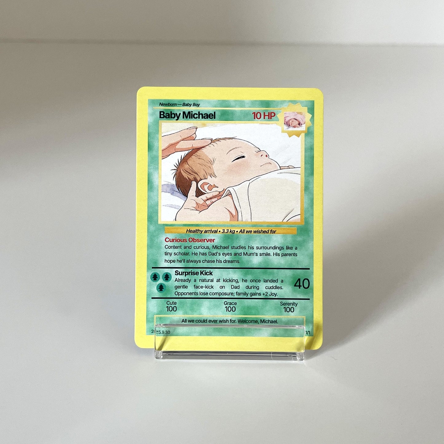 "Evolution" (For Parent) (Green) photo 1 #fp:7f99799ff847c622 #kind:real #var:TCG-001-front-baby-green