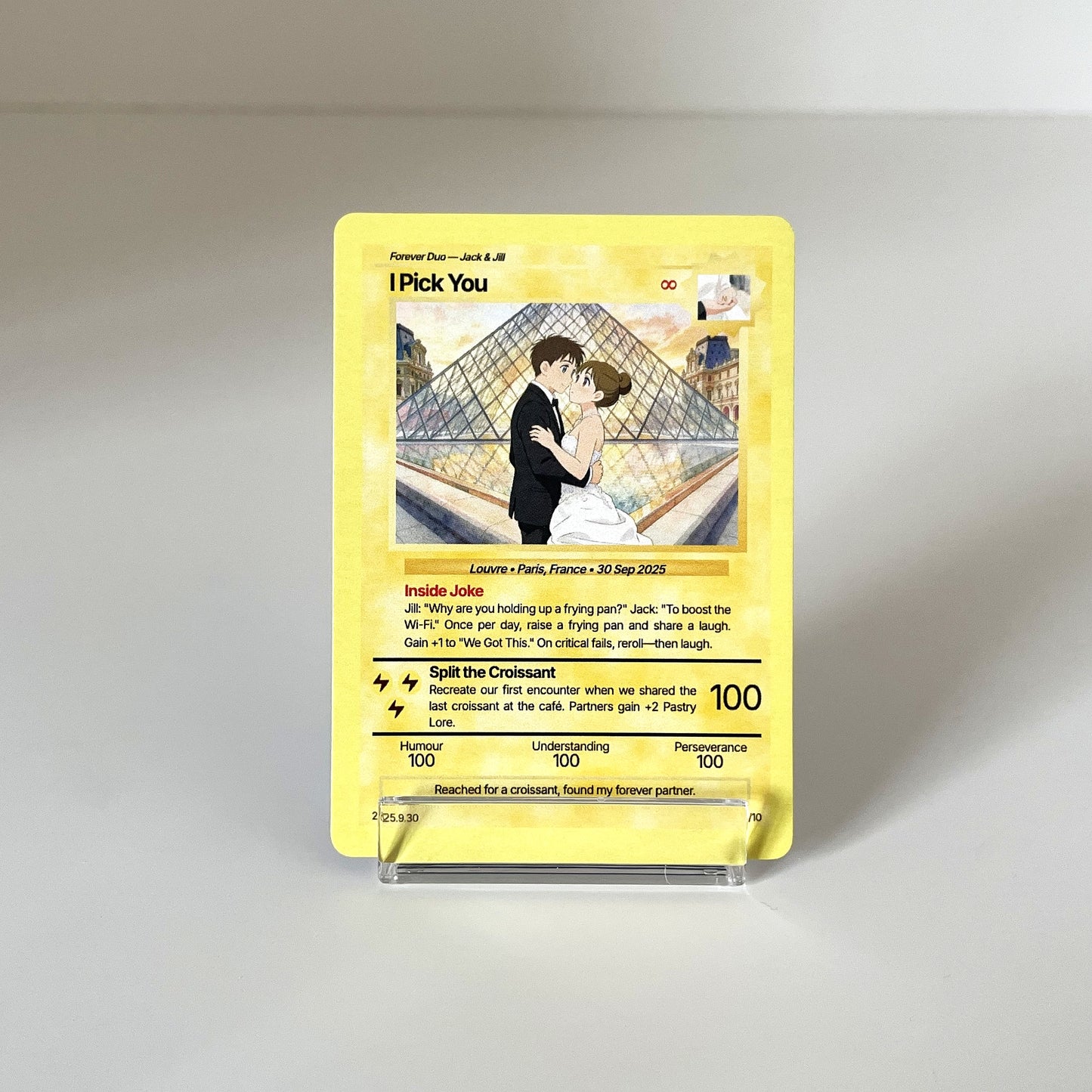 "Evolution" (For Partner) (Yellow) photo 1 #fp:8e880ea318d9e2dd #kind:real #var:TCG-001-front-wedding-yellow