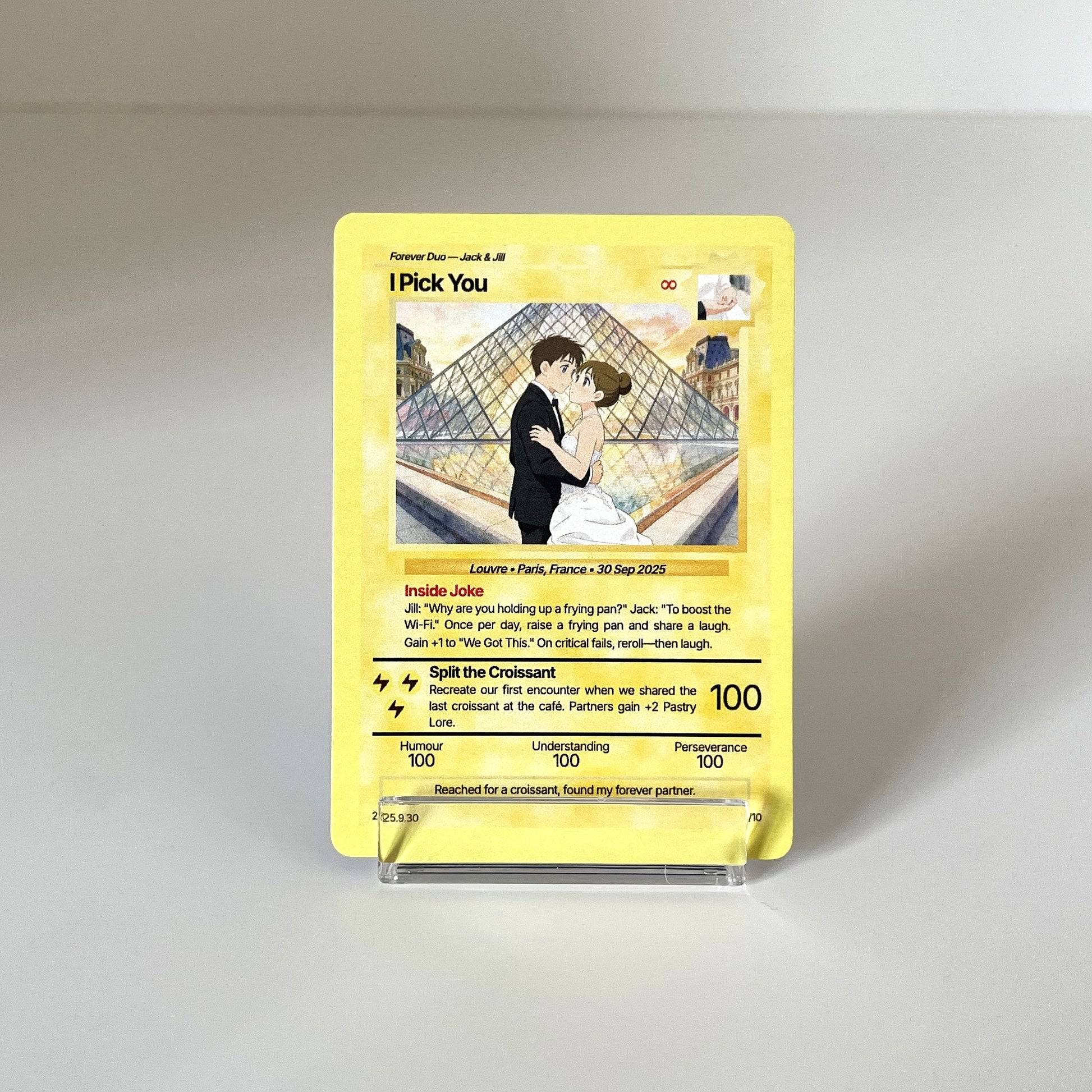 "Evolution" (For Partner) (Yellow) photo 1 #fp:8e880ea318d9e2dd #kind:real #var:TCG-001-front-wedding-yellow