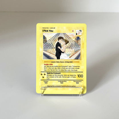 "Evolution" (For Partner) (Yellow) photo 1 #fp:8e880ea318d9e2dd #kind:real #var:TCG-001-front-wedding-yellow