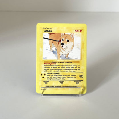"Battle" (For Pet Lover) (Yellow) photo 2 #fp:baa5ca4c3773ac2a #kind:real #var:TCG-002-front-dog-yellow