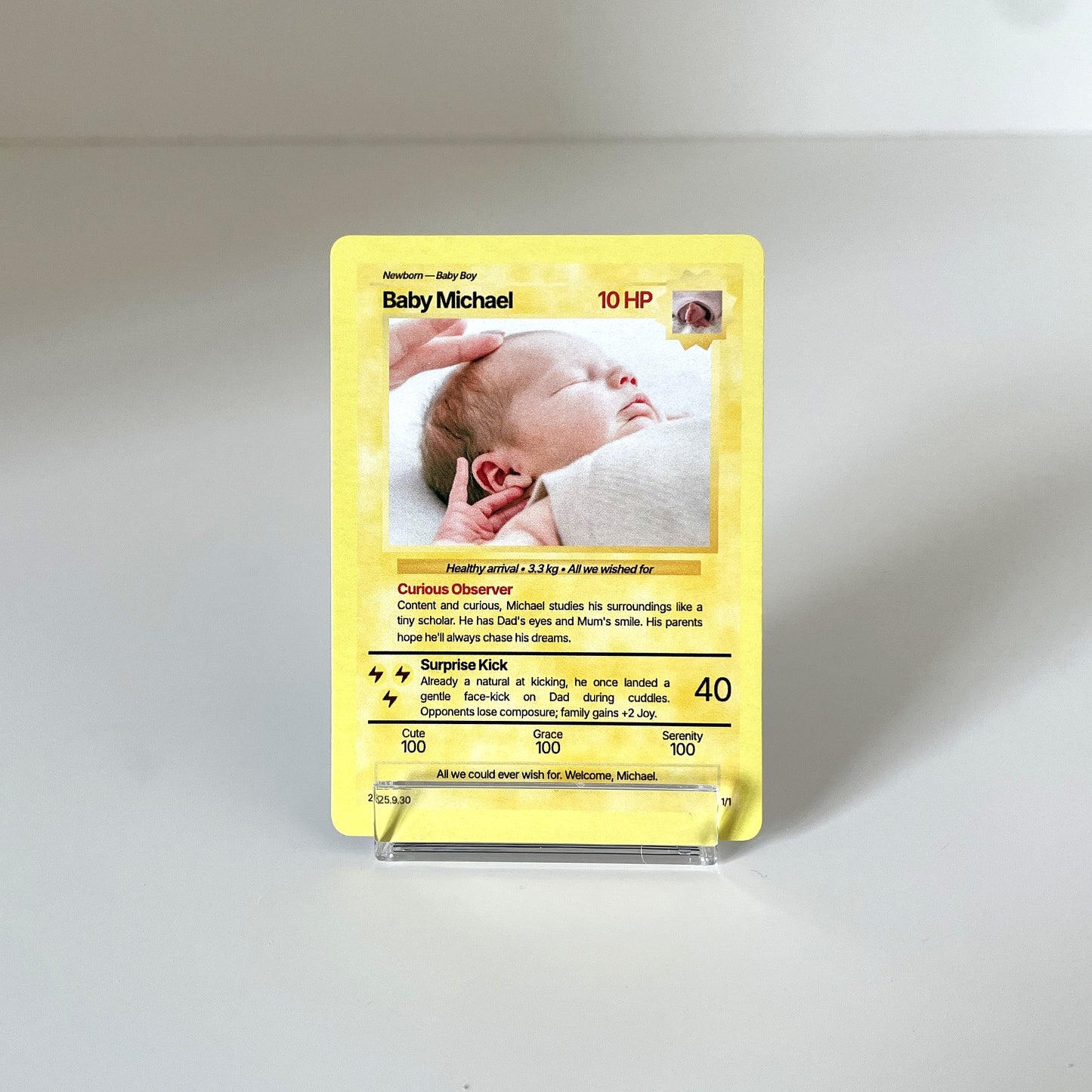 "Evolution" (For Parent) (Yellow) photo 1 #fp:bb19f13314ce1e23 #var:TCG-001-front-baby-yellow