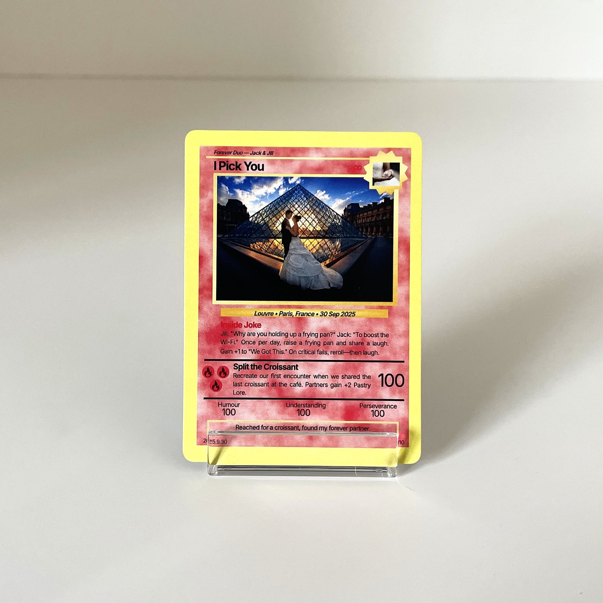 "Evolution" (For Partner) (Red) photo 2 #fp:bf199a4cacbf2fae #kind:real #var:TCG-001-front-wedding-red