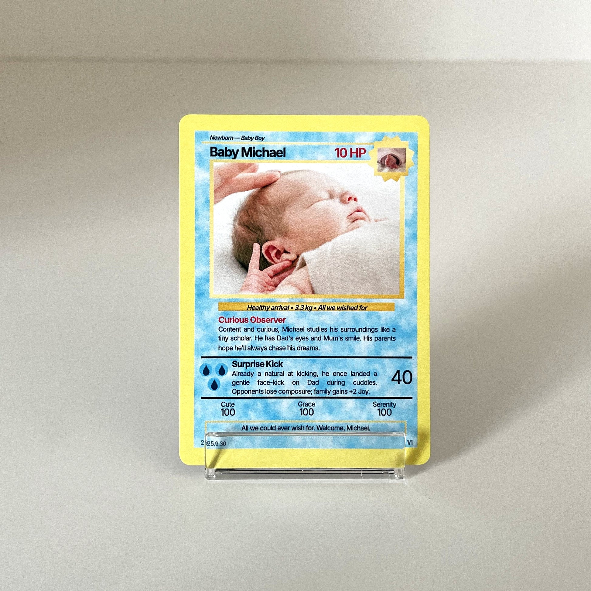 "Evolution" (For Parent) (Blue) photo 2 #fp:e293b977121bb894 #kind:real #var:TCG-001-front-baby-blue